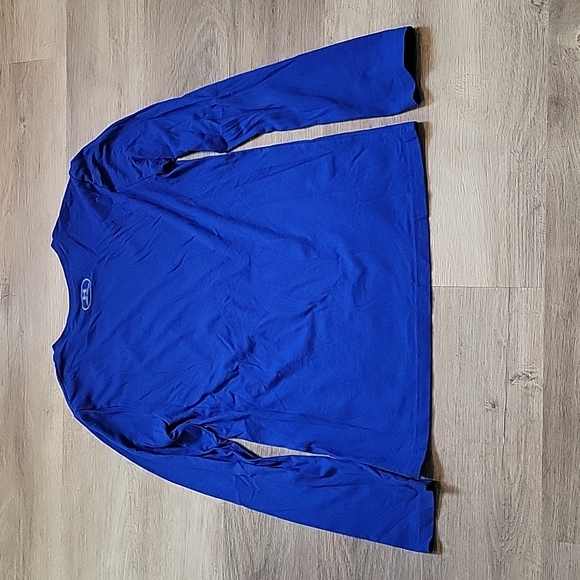 Under Armour royal blue HUSTLE loose long sleeve tee XL - Picture 5 of 6